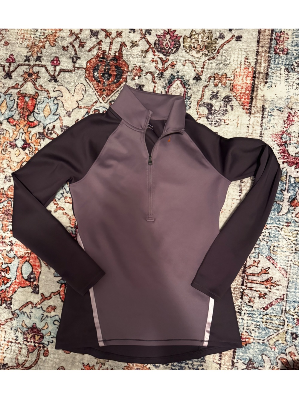 Under Armour Purple Plum Quarter-Zip Pullover